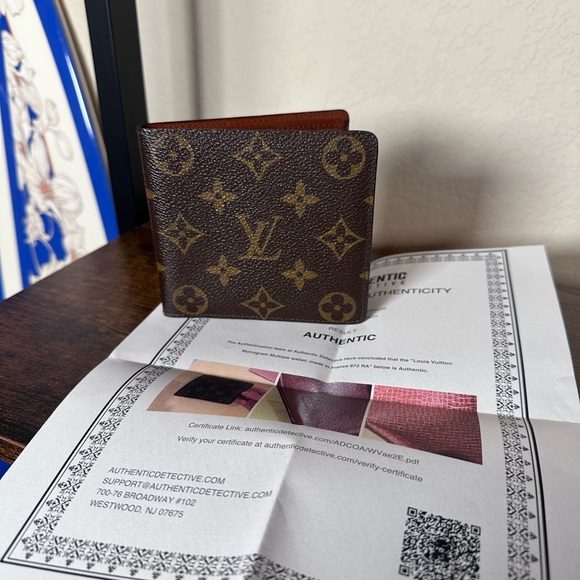 Authentic Like New Louis Vuitton Monogram Wallet Men’s
